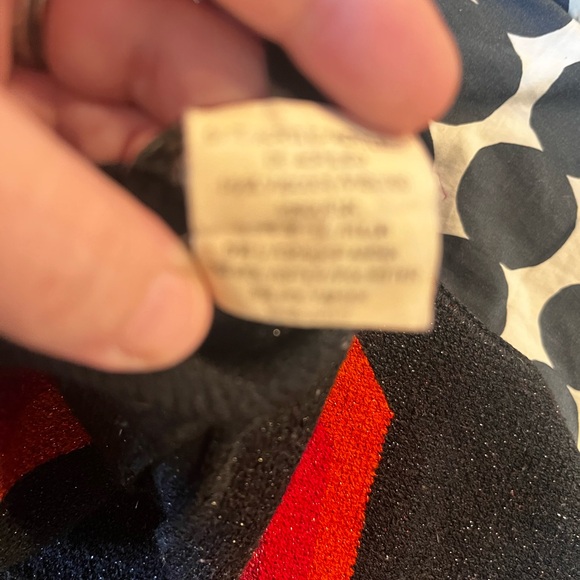 Bebe Black and Red Sleeveless Top - Picture 5 of 6